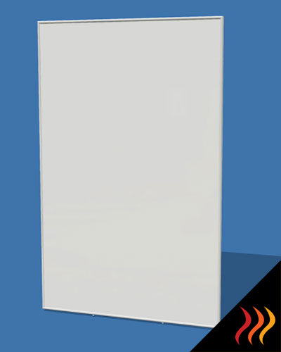 Radiateur infrarouge extra plat 2 cm pour WC toilettes ou dressing
