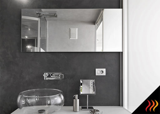 Radiateur miroir chauffant infrarouge design horizontal