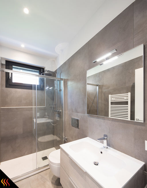 radiateur électrique miroir chauffant infrarouge design