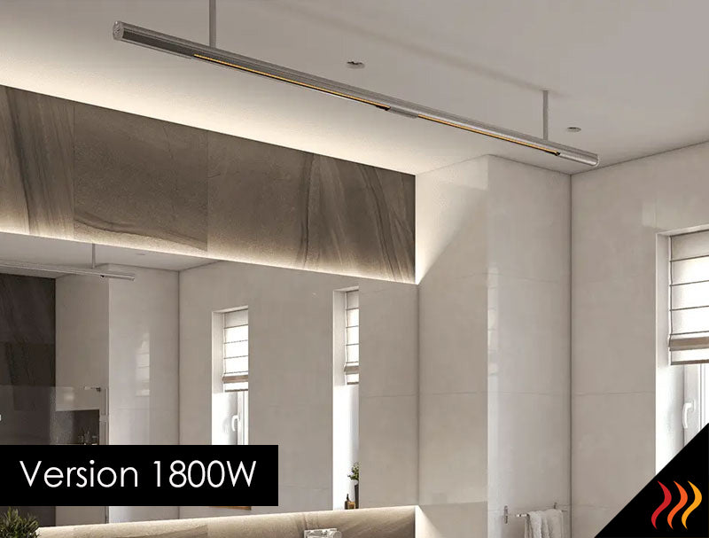 chauffage électrique par infrarouge radiant infrarouge court double longueur