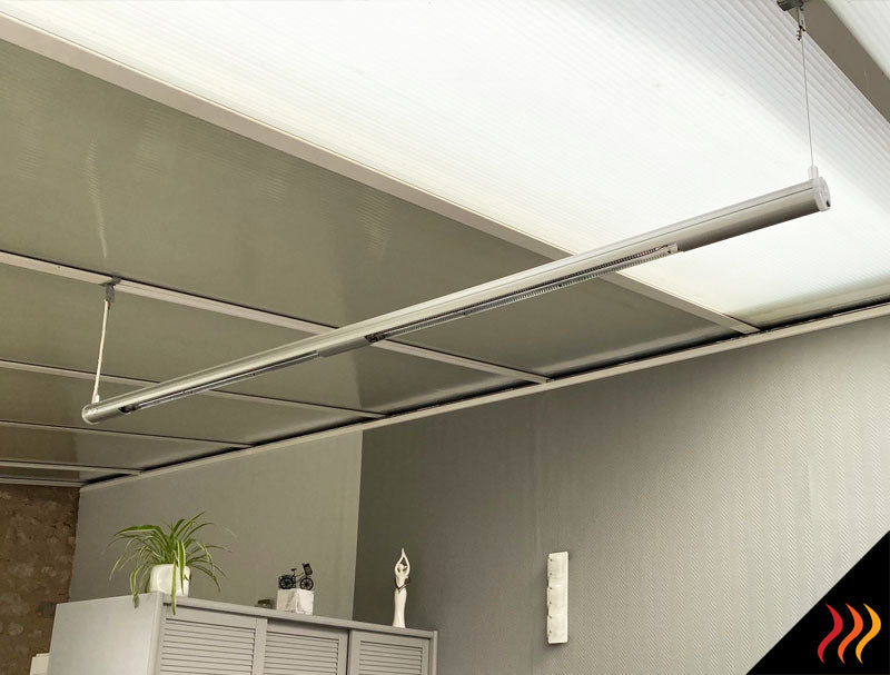 chauffage par infrarouge HeatTubular radiant chaleur douce immédiate