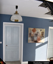 Radiateur électrique rayonnant infrarouge tableau d'art architecte