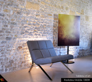 Radiateur électrique rayonnant infrarouge tableau d'art architecte