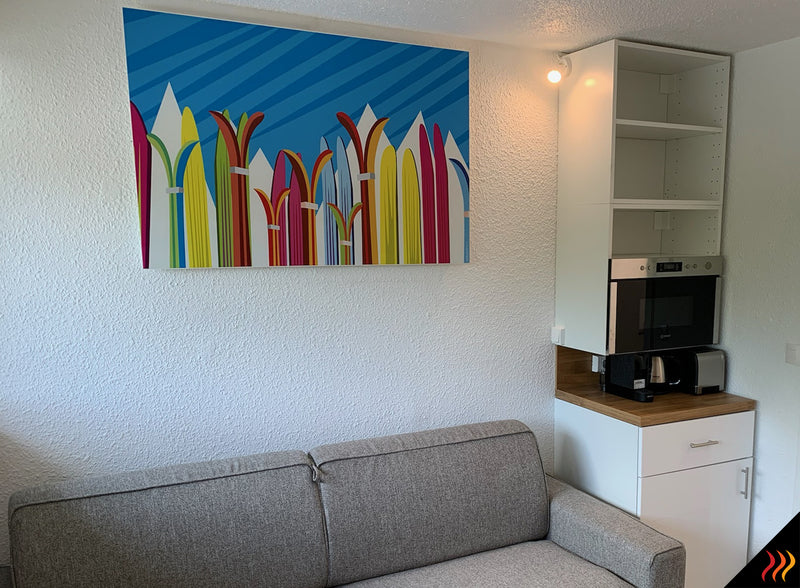 Radiateur décoratif tableau 1000W Heat4all