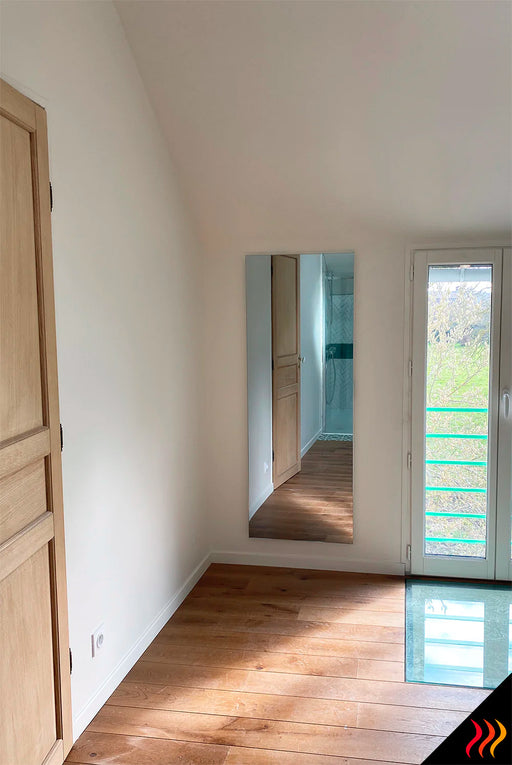Panneau rayonnant miroir chauffant chambre