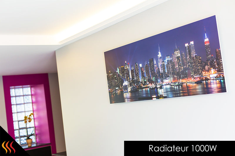 radiateur électrique infrarouge design rayonnant grande longueur