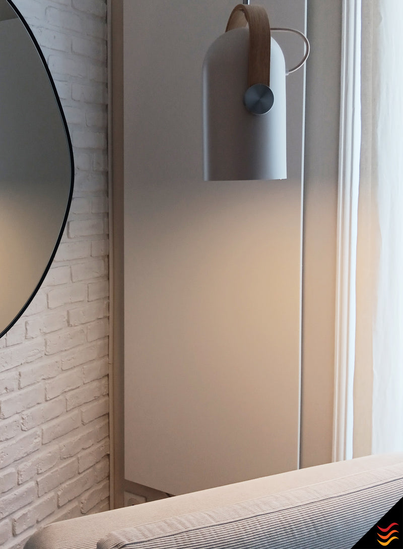 Radiateur design rayonnant d'architecte