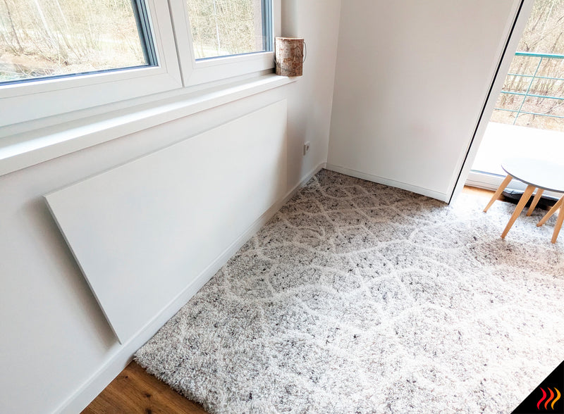 Radiateur rayonnant 1000W mural heat4all