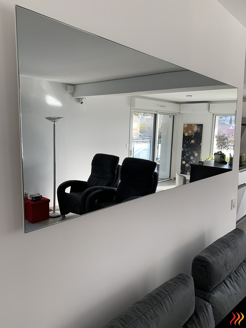 chauffage infrarouge miroir extra plat 