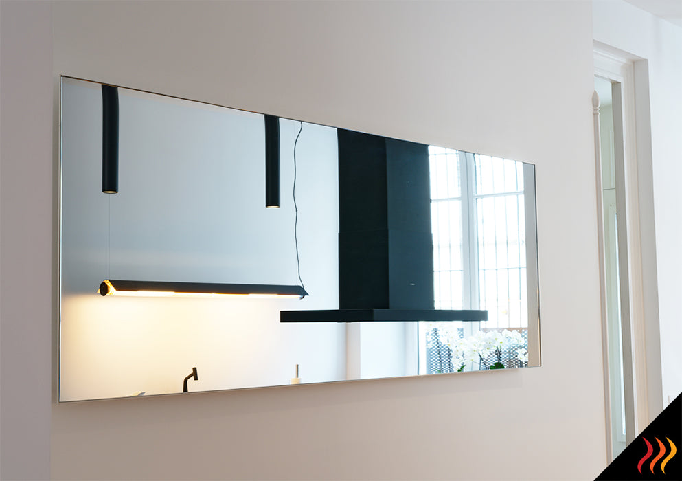 miroir chauffant design d'architecte horizontal