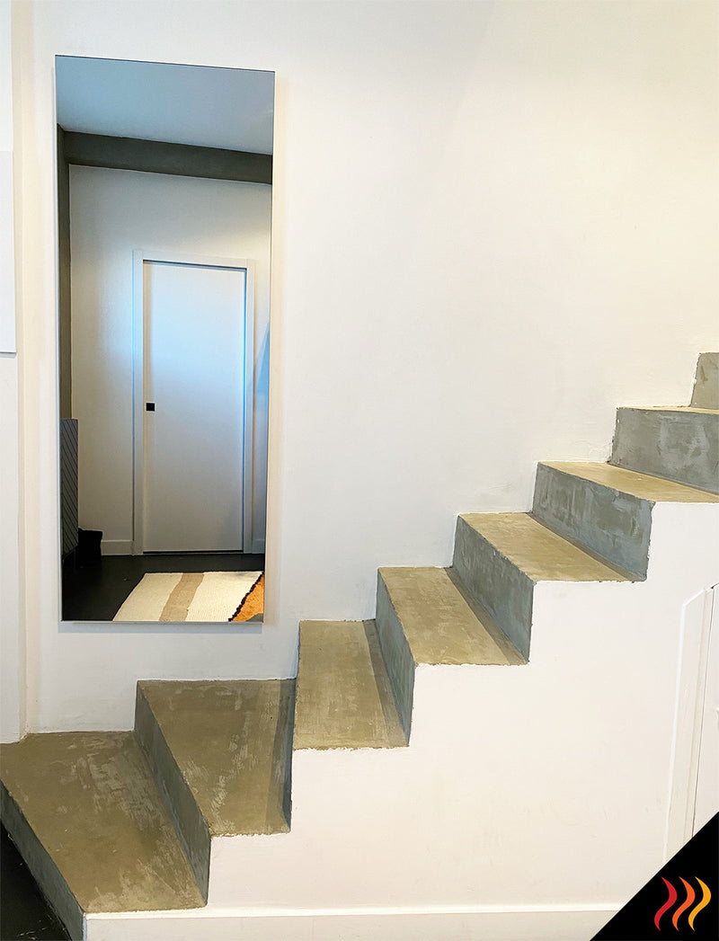 Radiateur infrarouge extra plat miroir