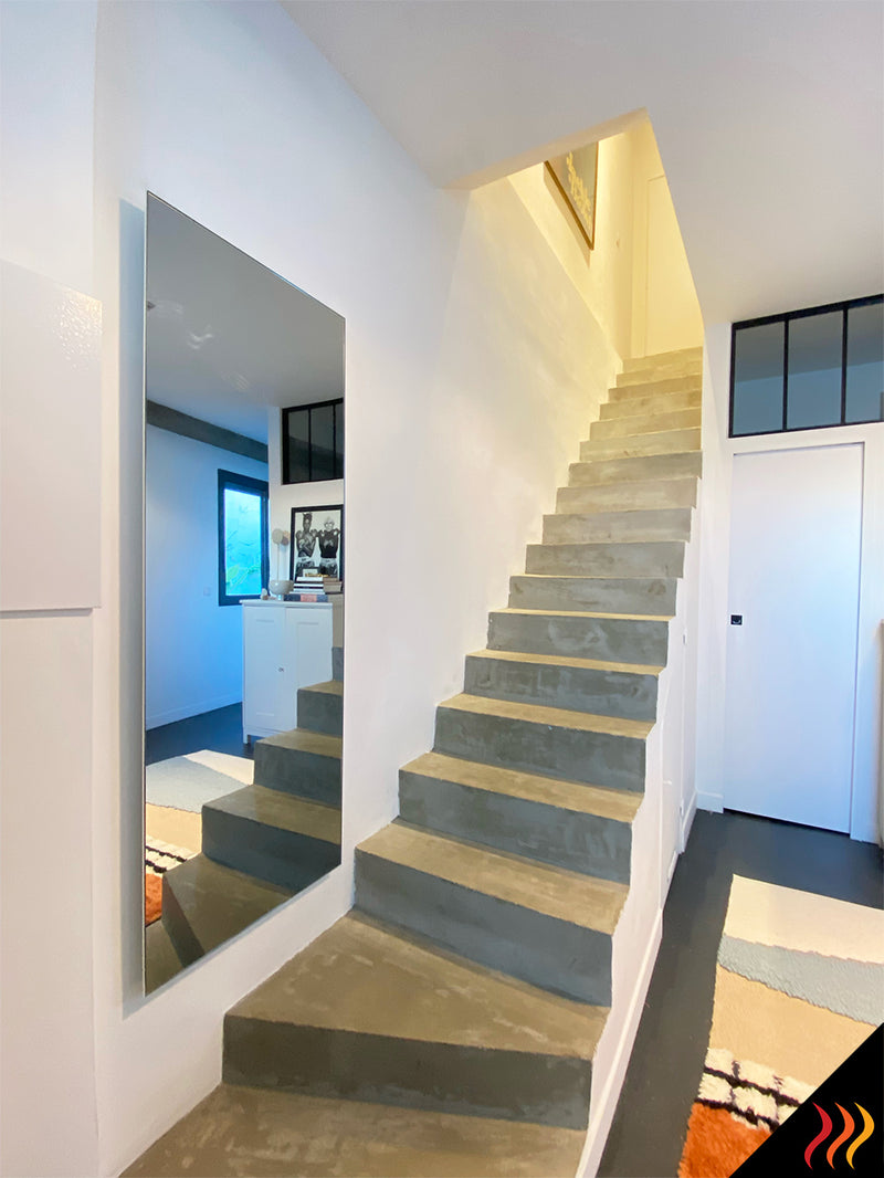 radiateur miroir infrarouge design