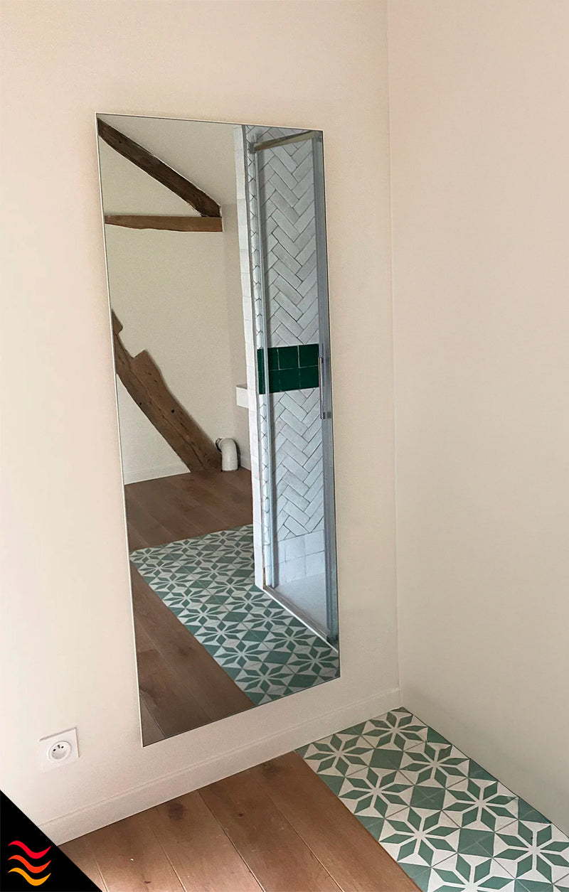 radiateur miroir chauffant 1000W heat4all