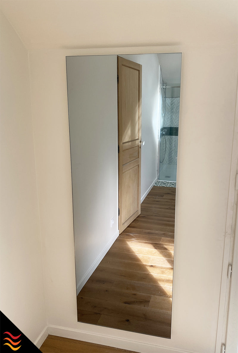 radiateur miroir infrarouge design