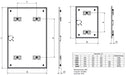 Radiateur électrique infrarouge extra plat pour mini WC