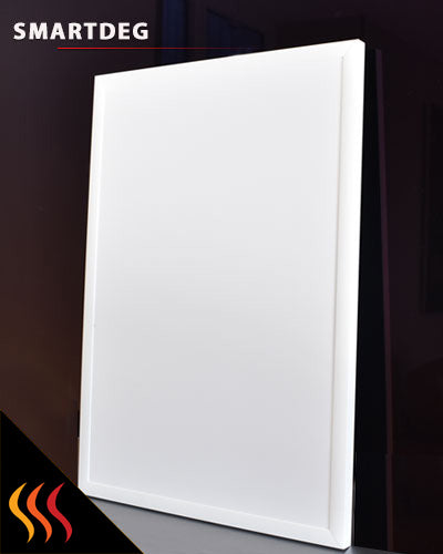 Radiateur électrique infrarouge Extra Plat Blanc SMARTDEG 170W avec ca —
