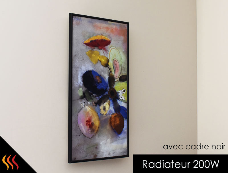 Radiateur électrique infrarouge décoratif tableau d'art personnalisable Heat4all