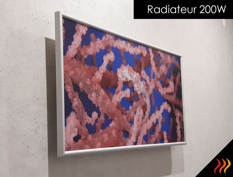 Radiateur électrique infrarouge décoratif tableau d'art personnalisable Heat4all