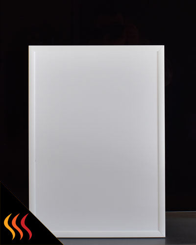 Radiateur électrique infrarouge Extra Plat Blanc SMARTDEG 520W avec ca —