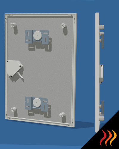 Radiateur électrique infrarouge extra plat pour mini WC