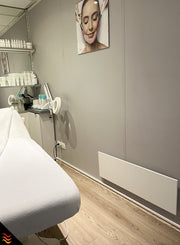 chauffage infrarouge rayonnant à chaleur douce sans allergènes ni brassage d'air