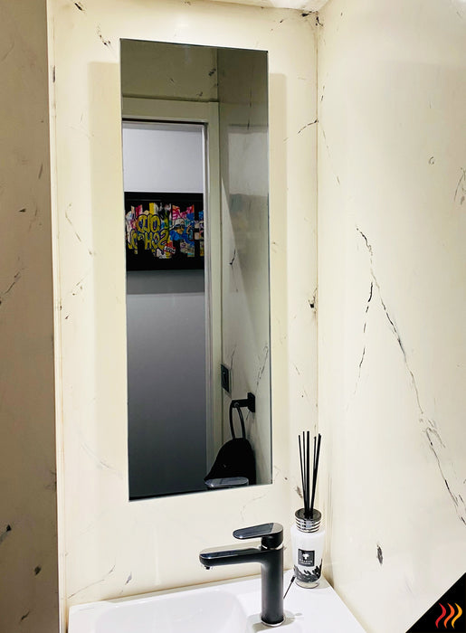 chauffage électrique miroir pour salle de bain