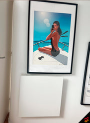 Radiateur électrique rayonnant extra plat design 60 cm x 60 cm Heat4all chaleur douce basse consommation