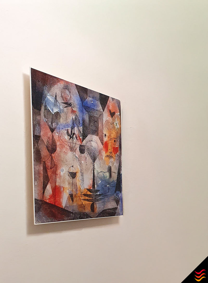 radiateur électrique tableau d'art 350W 60 cm x 60 cm