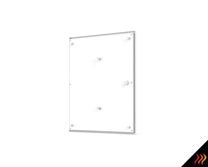 Radiateur électrique rayonnant Extra Plat Blanc 600W – Horizontal 90 cm x 70 cm x 2 cm – CI-BLANC-008 (best seller)