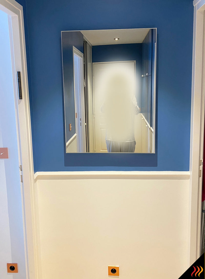 chauffage par infrarouge miroir chauffant design