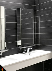 chauffage radiateur miroir chauffant design extra plat