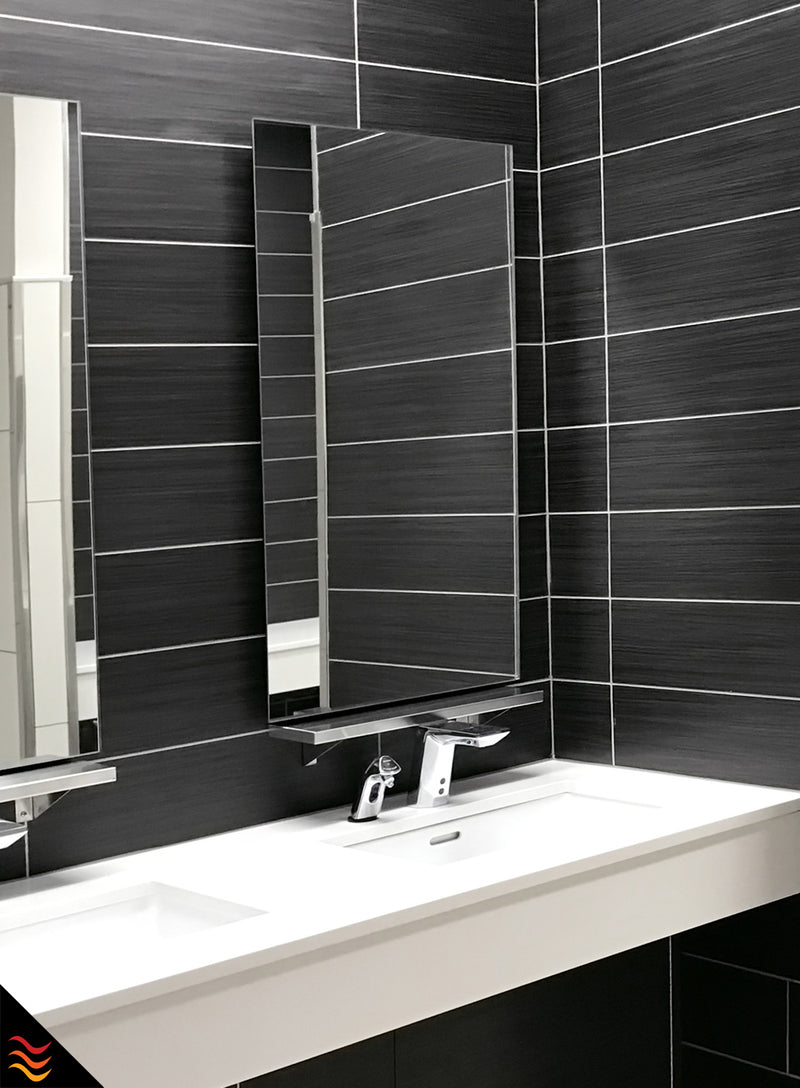 chauffage radiateur miroir chauffant design extra plat