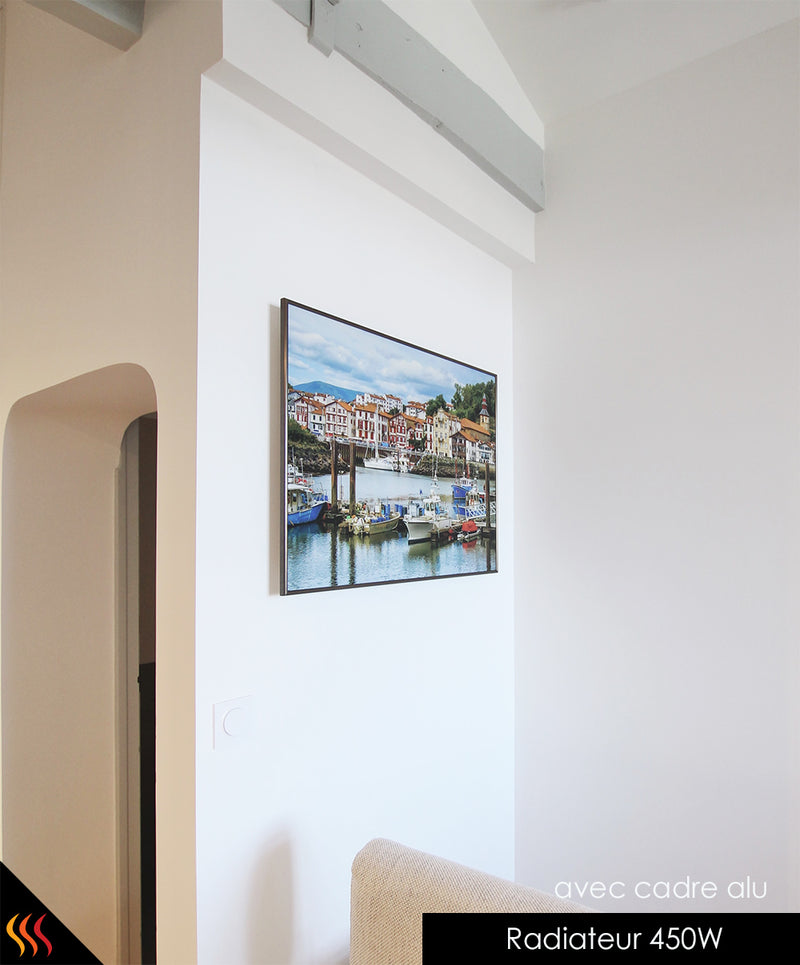 Chauffage électrique infrarouge rayonnant décoratif tableau d'art