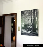 Chauffage électrique infrarouge rayonnant décoratif tableau d'art