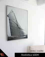 Radiateur électrique infrarouge tableau d'art d'architecte