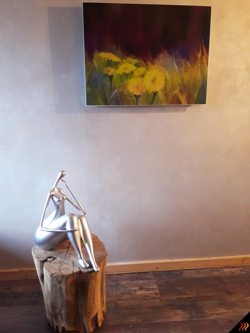 Radiateur électrique infrarouge tableau d'art d'architecte