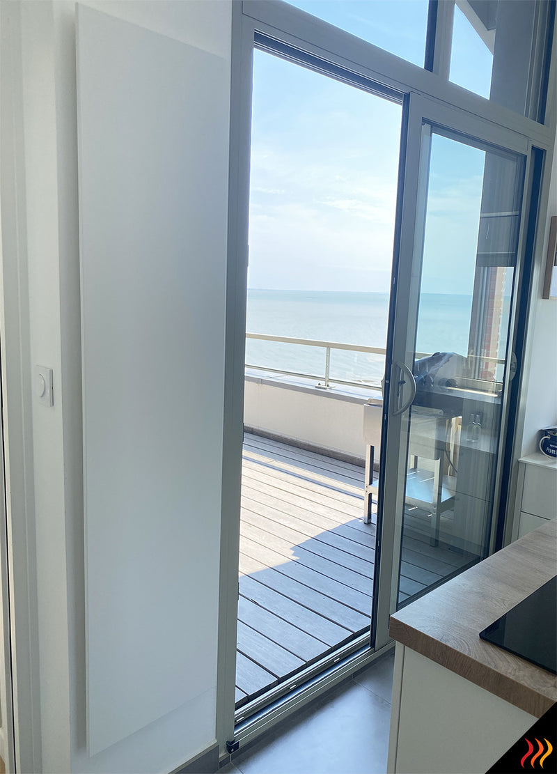 radiateur déco élégant et compact faible épaisseur chaleur douce