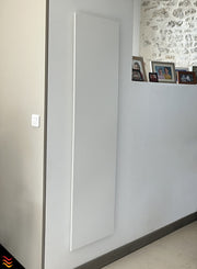 radiateur infrarouge extra plat blanc chauffage design