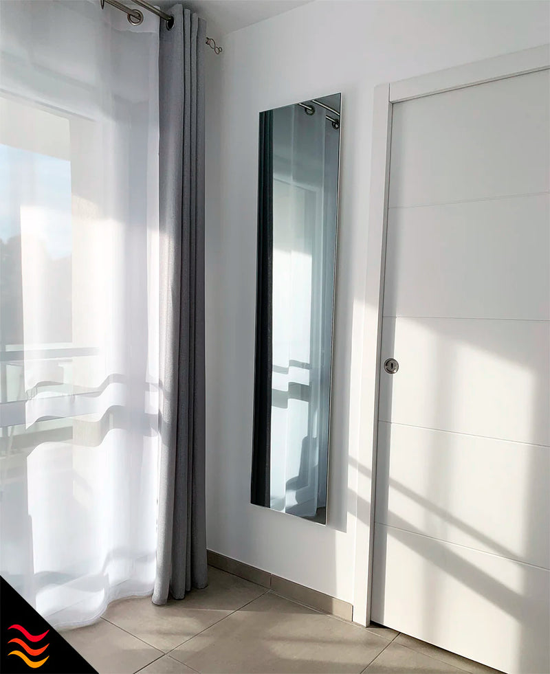 Radiateur électrique Miroir Chauffant Vertical 710W – 40 cm x 170 cm x 2 cm – CI-MIRROR-018