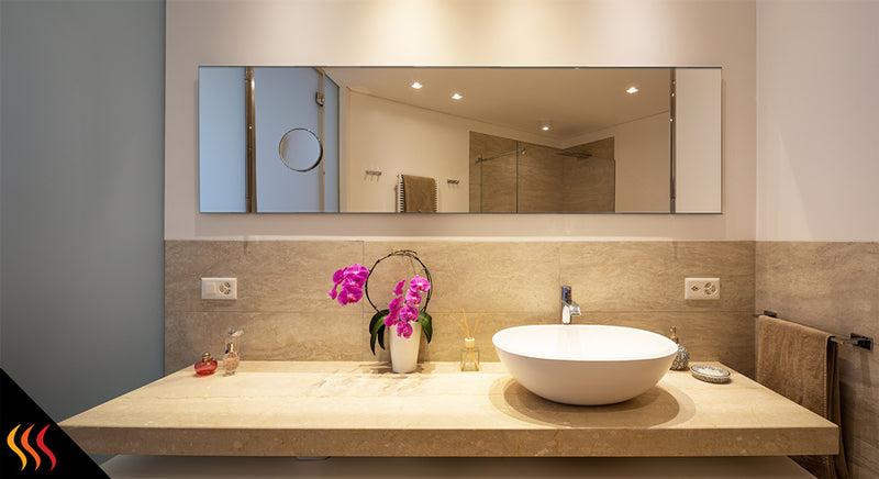 radiateur miroir chauffant infrarouge