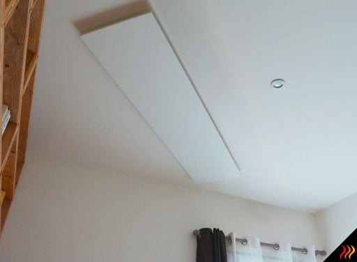 radiateur rayonnant grande longueur plafond