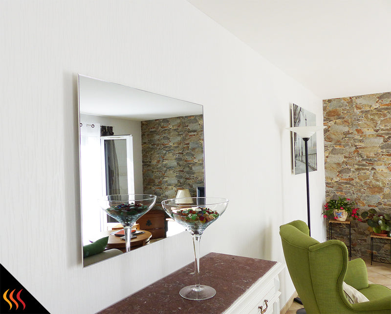 radiateur miroir chauffage infrarouge design 