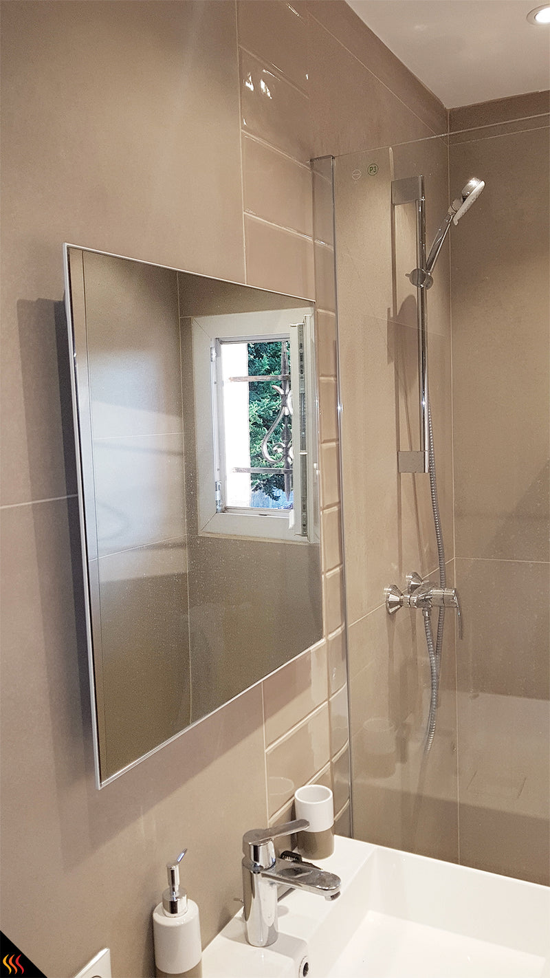 Radiateur électrique décoratif miroir chauffant