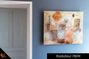 Radiateur électrique infrarouge design tableau d'art décoratif