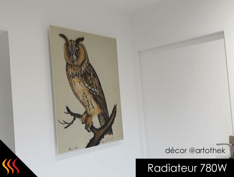 Radiateur électrique infrarouge design tableau d'art décoratif
