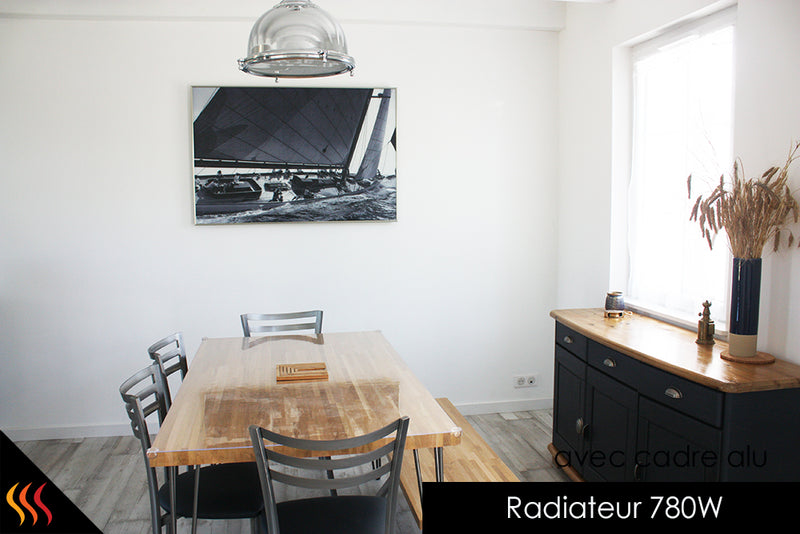 Radiateur électrique infrarouge design tableau d'art décoratif