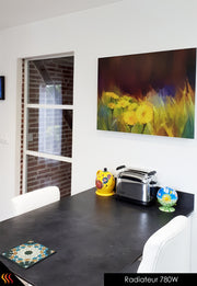 Radiateur électrique infrarouge design tableau d'art décoratif