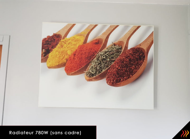 Radiateur panneau rayonnant infrarouge décor au choix