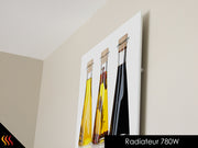 Radiateur électrique infrarouge design tableau d'art décoratif