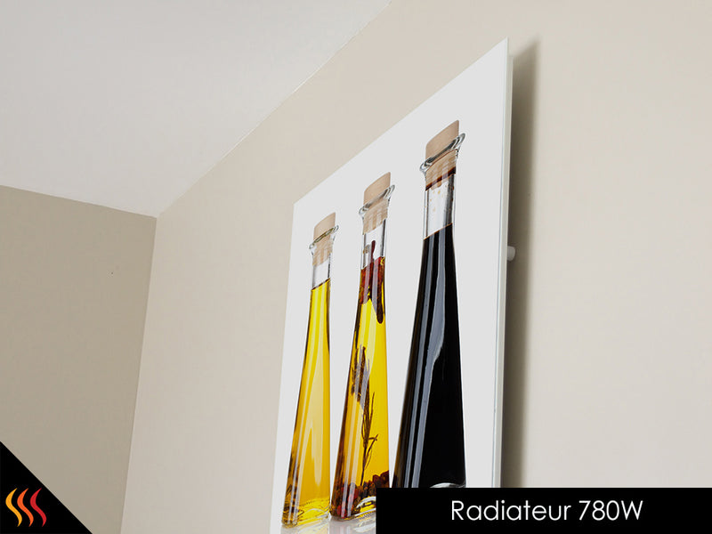 Radiateur électrique infrarouge design tableau d'art décoratif